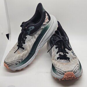 Hoka Challenger 7 Women's Size 7 B Harbor Mist/Spruce Running Shoes pre-owned